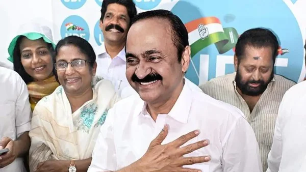 वी डी सतीशान ने सोमवार को शपथ ग्रहण से पहले कैबिनेट की घोषणा की