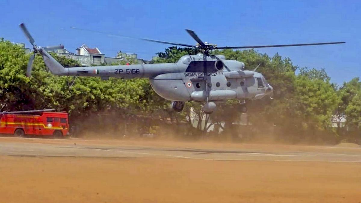 Air Force ferrying NEET question papers by aircraft