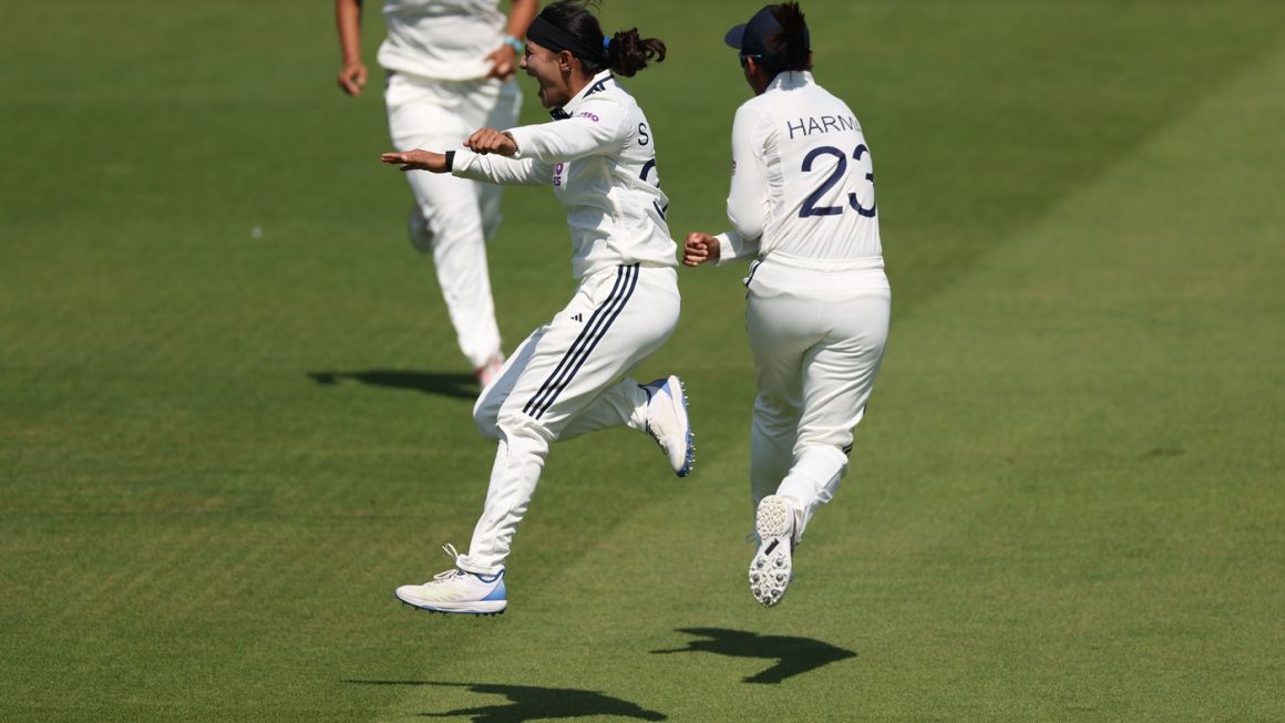India crush England to claim historic victory in the first women's Test at Lord's