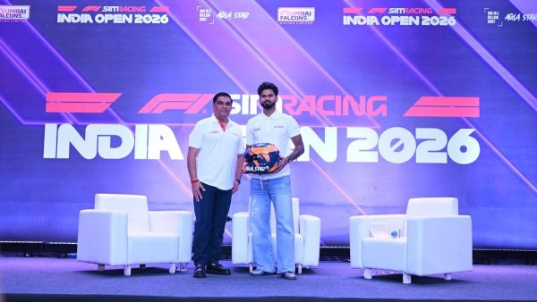 श्रेयस अय्यर को F1 सिम रेसिंग इंडिया ओपन 2026 के ब्रांड एम्बेसडर के रूप में नामित किया गया