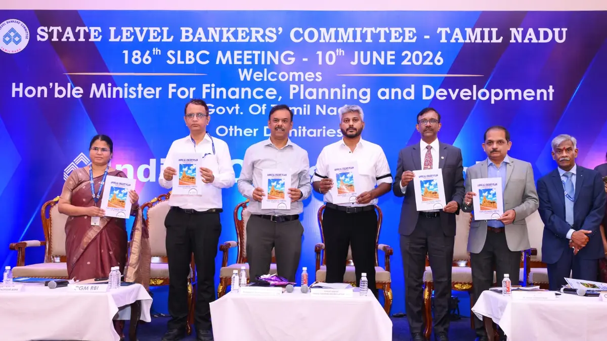 TN State Level Bankers’ Committee pegs FY27 credit outlay at ₹10.98 lakh crore
