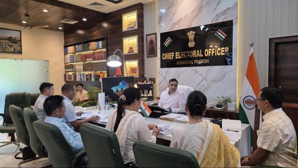 अरुणाचल प्रदेश मुख्य निर्वाचन अधिकारी ने 18 जून को राज्‍यसभा चुनाव की तैयारी की समीक्षा की