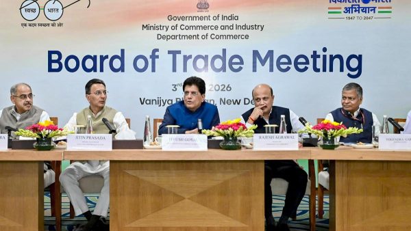 पियूष गोयल: $1 ट्रिलियन एक्सपोर्ट लक्ष्य हासिल करने के लिए भारतीय कंपनियों को सोने की चिड़िया की ज़ोन छोड़नी होगी