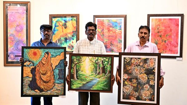 रंगों का उत्सव: कोयंबत्तूर गैलरी में कोंगू ओविया कला समूह की प्रदर्शनी