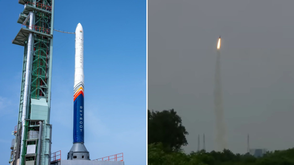 विक्रम-1: देश का पहला निजी ऑर्बिटल-क्लास रॉकेट, तकनीकी पेलोड और पोस्टकार्ड को सफलतापूर्वक कक्षा में पहुंचाया