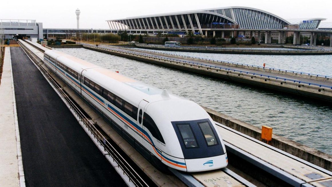 How magnetic levitation lifts and propels high-speed maglev trains