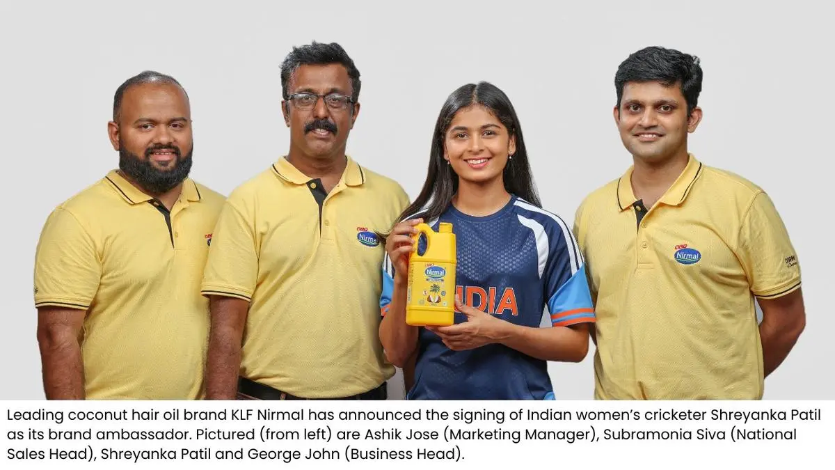 KLF Nirmal signs cricketer Shreyanka Patil as brand ambassador for Karnataka